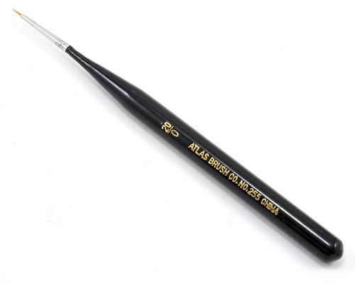 Atlas Brush Golden Taklon 20/0 Ultra Mini Brush